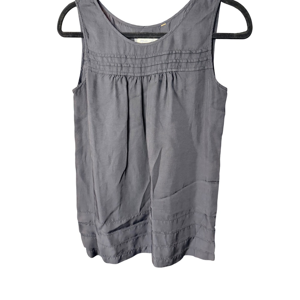 Martin + Osa Silk Pintuck Tank Top Fall 2008 Size S